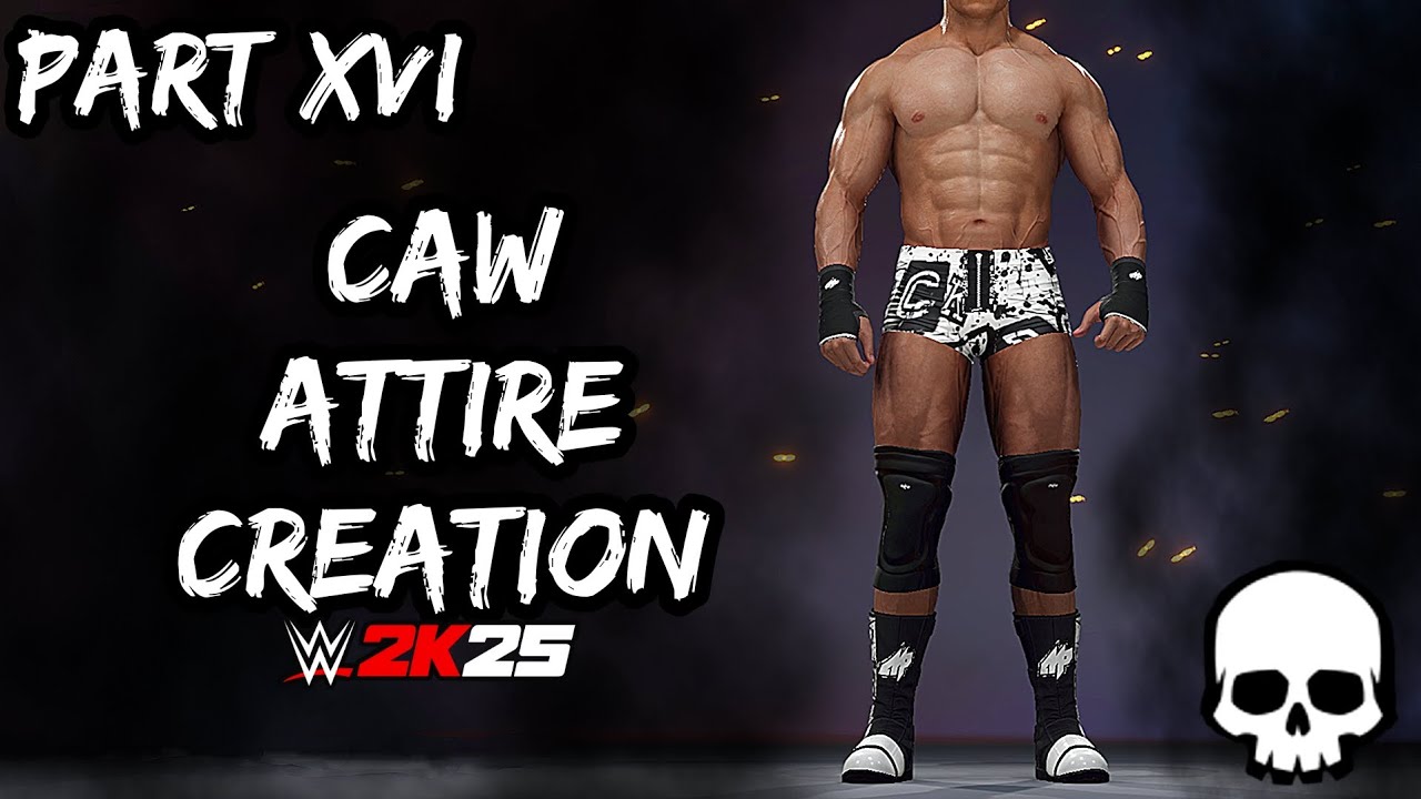 WWE 2K25- CAW Attire Creation Video (XBOX) #16