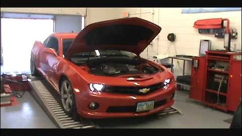 2010 SS Camaro on Dyno after camshaft Tuned by Steven Leerentveld
