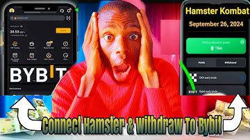 How To Connect And Withdraw Hamster Kombat To Bybit Wallet | Claim Airdrop Token On Hamster Kombat