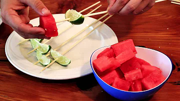 How to make: Watermelon Tequila Shots