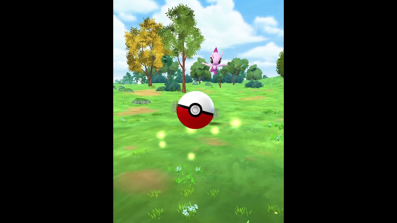 getting the SHINY mythical pokemon . . . . . . . . . SHINY Celebi!!!!!