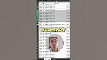 Excel hide rows #shorts #finance #excel #business