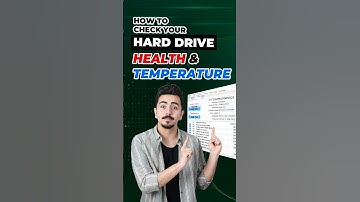 How to Check Hard Drive Health and Temperature (HDD/SSD)