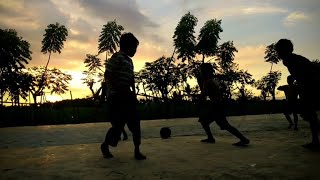 VIDEO CINEMATIC ALAM | anak kecil main bola (Music no Copyright)