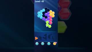 Block! Hexa Puzzle | 6 Mania - Level 43 | Walkthrough