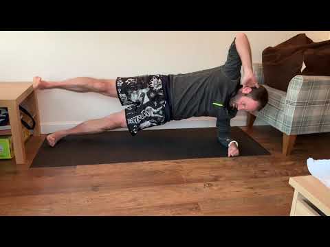 Side Plank Scissors