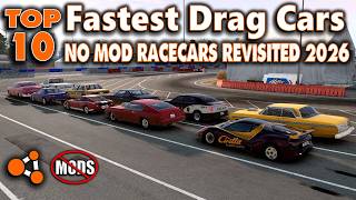 Top 10 Fastest Drag Cars In 2026 - No Mods - BeamNG