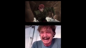 kakyoin… (Pedro Pascal Crying)