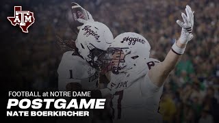 Notre Dame Postgame: Nate Boerkircher