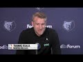 Tuomas Iisalo Press Conference | Grizzlies vs. Mavericks
