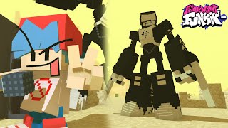 [Minus Tankman] Friday Night Funkin Minecraft Animation (Minus Ugh Mod)