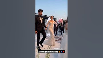 Eda Ece & Buğrahan Tuncer #wedding ❤️🥰 #edaece #bugrahantuncer #düğün #evlilik