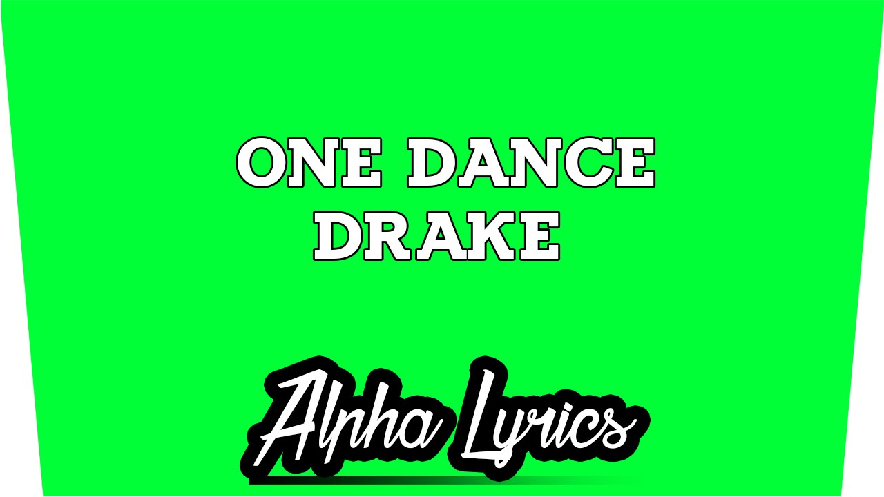 one dance lyrics