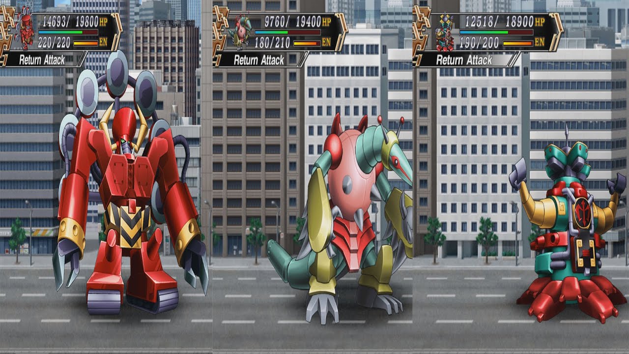 Super Robot Wars V - Teigel5656, Fromage & Paozu Attacks