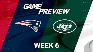 New England Patriots vs. New York Jets | Week 6 Game Preview | NFL Playbook
