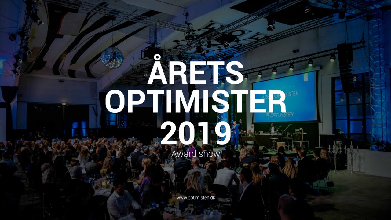 Award Show for Årets Optimister 2019 - Stemningsvideo