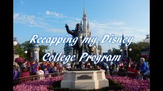 Recapping my Disney College Program Spring 2017