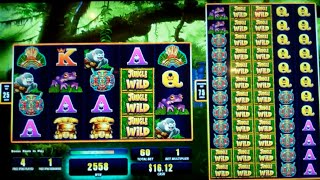 Colossal Jungle Wild Slot Machine Bonus - 5 Free Games Win with 2 Wild Reels screenshot 4