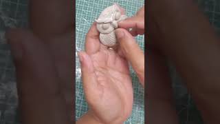 Cute little owl🦉|| For beginners|| #clayart #diy #art  #イラスト