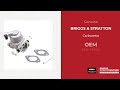 597126 - Carburetor - Briggs and Stratton - Genuine OEM Part