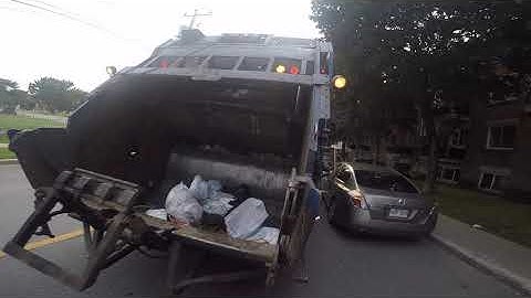 Gopro on a garbageman