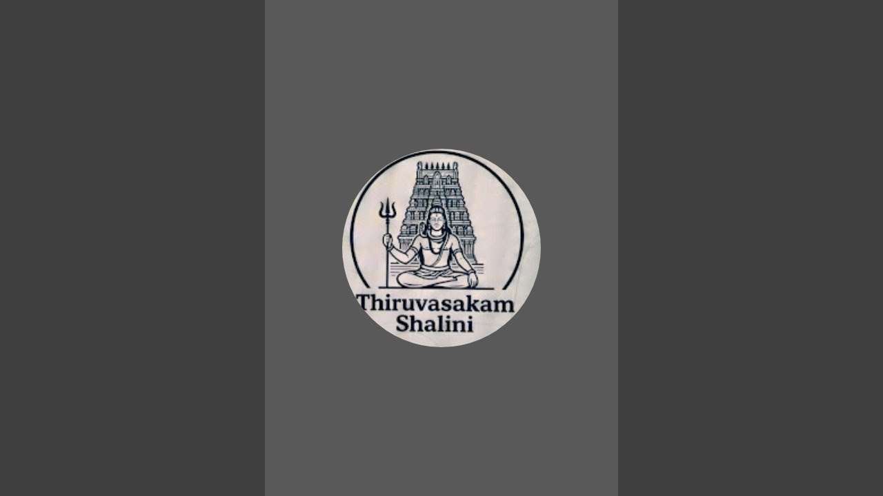 திருவாசகம் ஷாலினி  is live!