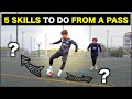 Learn 5 effective skills  when a teammate pass to you
