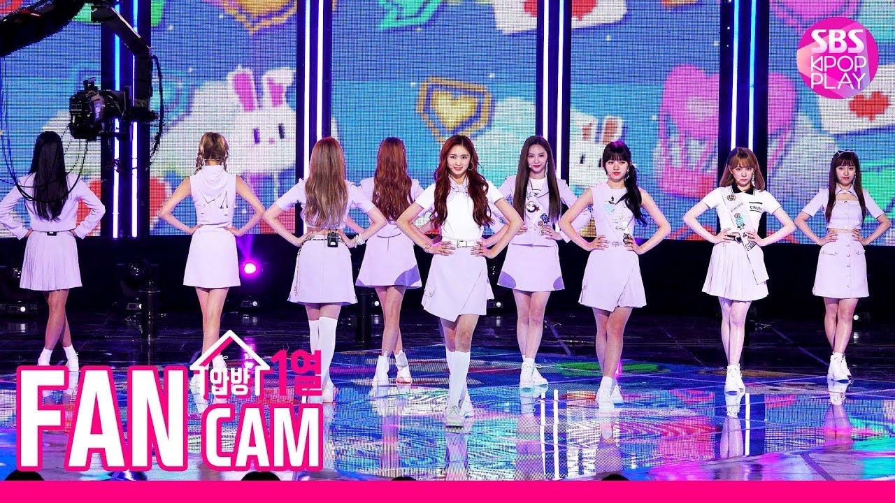 [안방1열 직캠4K] 체리블렛 '네가 참 좋아' (Cherry Bullet 'Really Really ' FanCam) │ @SBS Inkigayo_2019.5.26