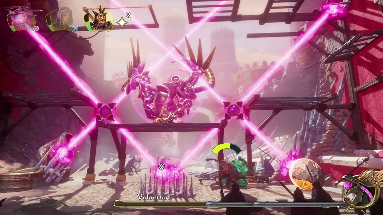 Trine 5 A Clockwork Conspiracy-Valeribot Boss Fight