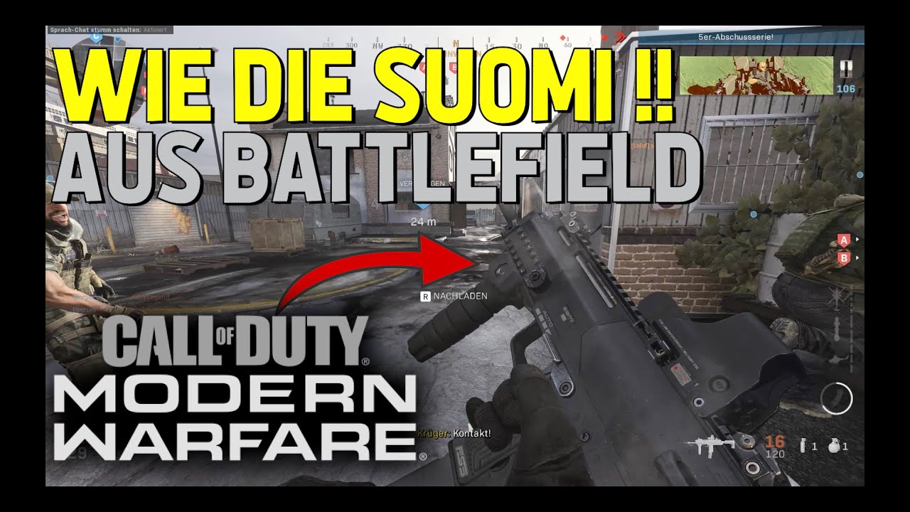 Modern Warfare Das ist die SUOMI in Call of Duty
