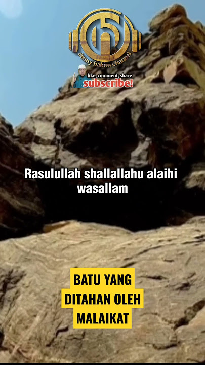 BATU YANG DITAHAN OLEH MALAIKAT #shorts #batu #malaikatpenjaga #rasulullah #sejarah #taif