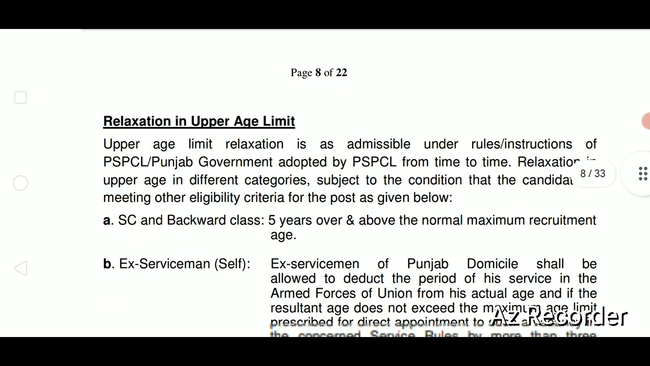 PSPCL JE | PSPCL RECRUITMENT | TOTAL POST - 544 NOTIFICATION