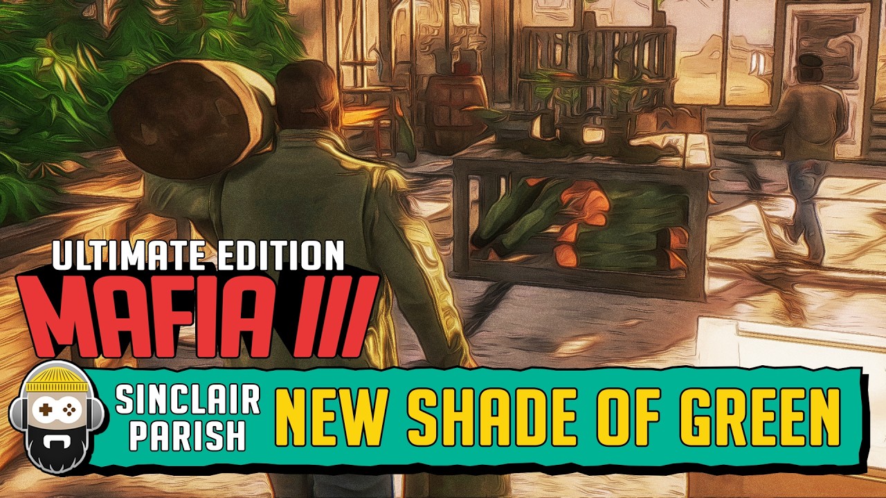 New Shade of Green - Sinclair Parish - Mafia III: Definitive Edition [4K Walkthrough]