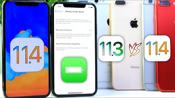 iOS 11.4 Vs iOS 11.3 Battery TEST | NOT GOOD