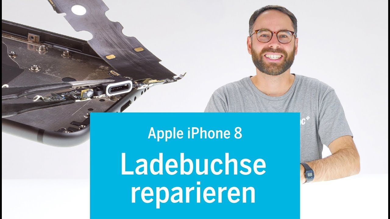 iPhone 8 & iPhone SE (2. Gen) – Ladebuchse (Lightning Connector) austauschen / Logicboard ausbauen