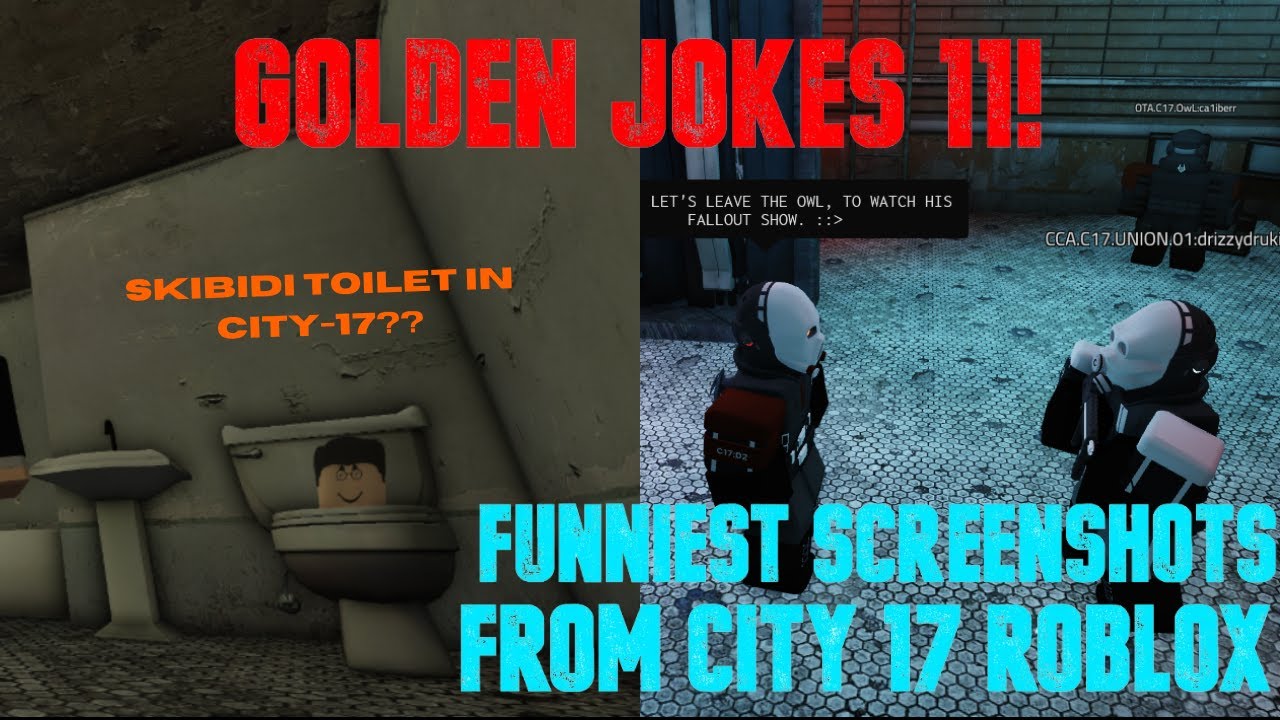 Funniest Screenshots From CMB City-17 Roblox! Golden Jokes 11! - YouTube