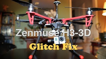 Zenmuse H3 3D retaining pin glitch fix