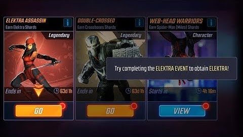 Marvel: Strike Force - Electra Assassin Event [Story]