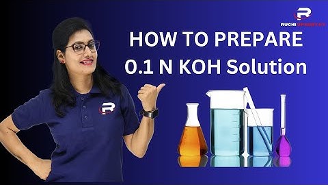 HOW TO PREPARE 0.1 N KOH Solution// 0.1N Potassium Hydroxide Solution.