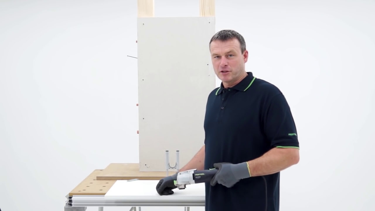 Festool TV épisode 53 : outil oscillant VECTURO OS 400 - création d'un passage de câbles