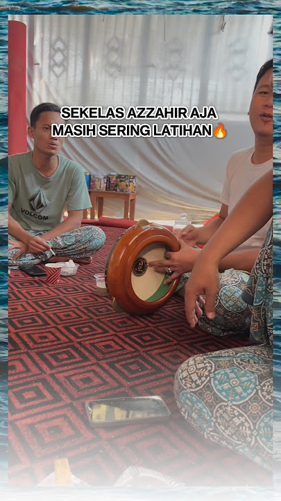 AYO AJAK GRUP HADROH KALIAN LATIHAN💪 #shortsvideo #azzahir #sholawat #hadroh #banjari