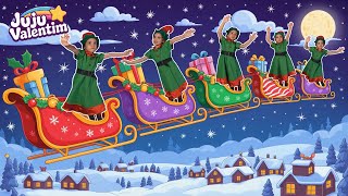 Cinco Ajudantes Do Papai Noel - Música Infantil Por Juju Valentim