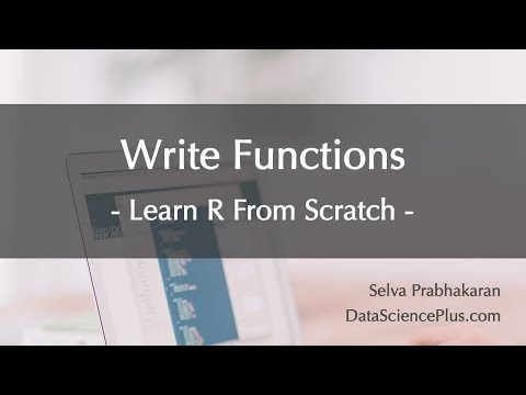 R Tutorial 35: Writing functions