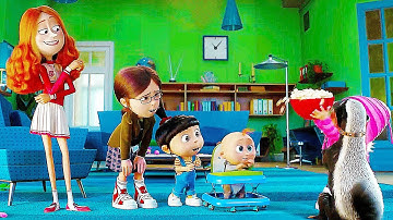 DESPICABLE ME 4 "Poppy Training Honey Badger Scene" Trailer (NEW 2024)