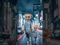 Tokyo Night Walk With Latte Cup Family Harajuku Style Vibes #youtubeshorts #animation #bome #shorts
