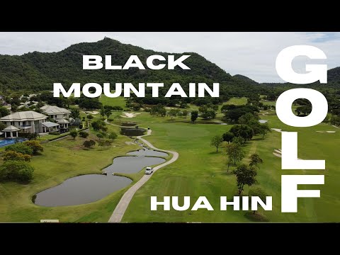 Golfing Black Mountain in Hua Hin, Thailand