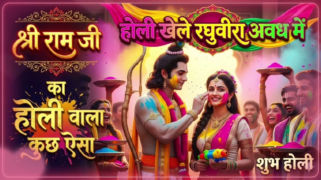 #सीता राम होली धमाल 2026 | अयोध्या में रंग बरसे | High Speed Holi Bhajan | Jai Shri Ram#icchabhakti