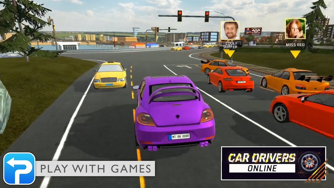 Car Drivers Online: Fun City | Play With Games