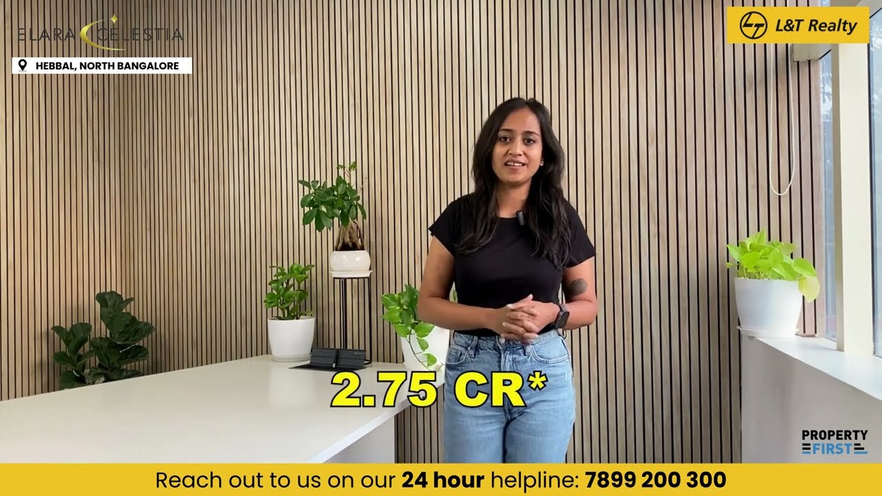L&T Elara Celestia, Hebbal | 3 & 4 BHK HOMES | Price, Master Plan & Offers, Connect: 7899 200 300