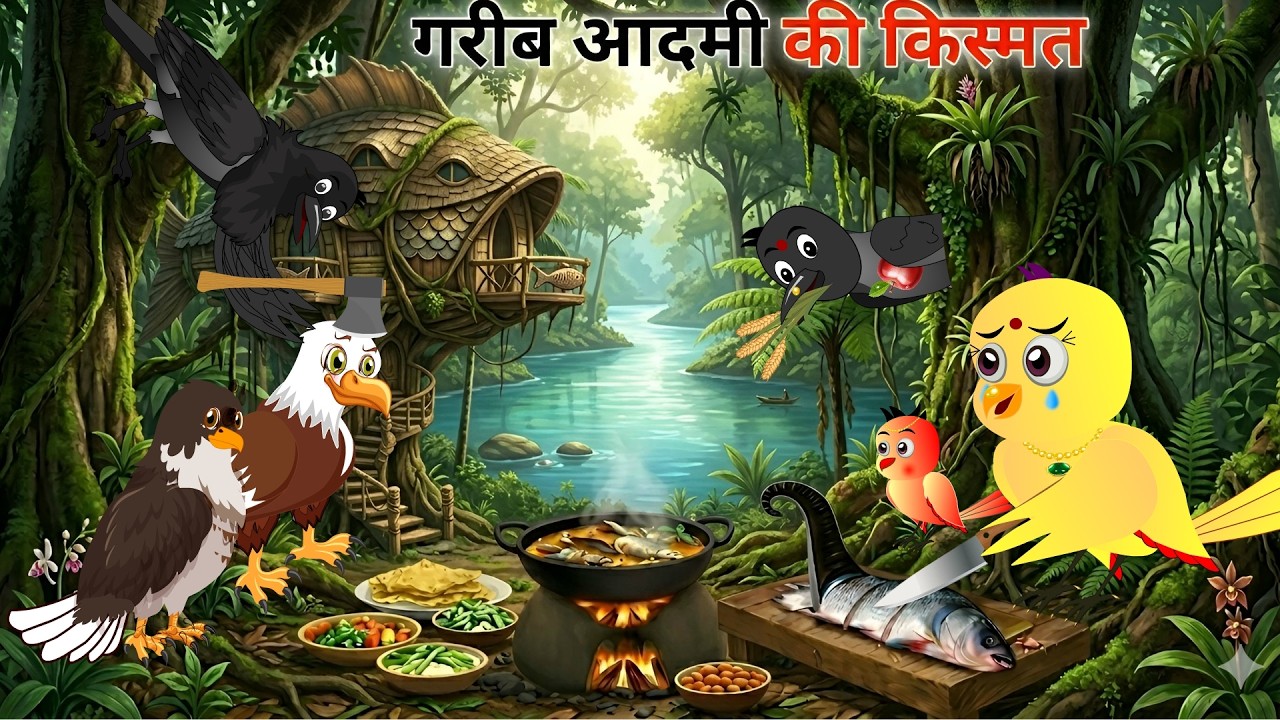 02-03-2026 |Chidiya Wala Cartoon |kukuAur  khana chor gori | New Moral  stories| rano jungleBuddies